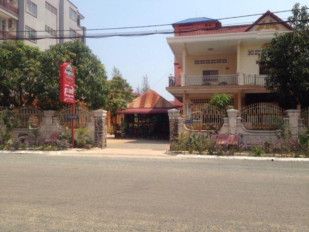 Ta Eng Guesthouse Kampot Exteriör bild